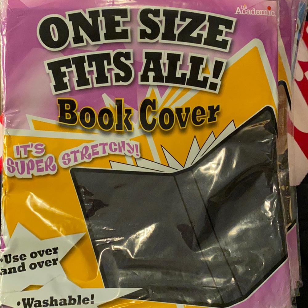 NWT It’s Academic One Size Fits All! Book Cover bk